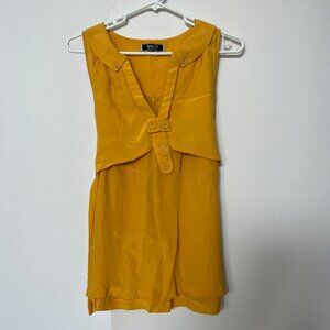 Yellow Button Blouse
